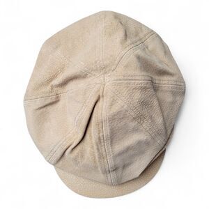 Wilsons Leather Maxima Newsboy Cap L/XL Suede Cabbie Hat Peaky Blinders Grandpa